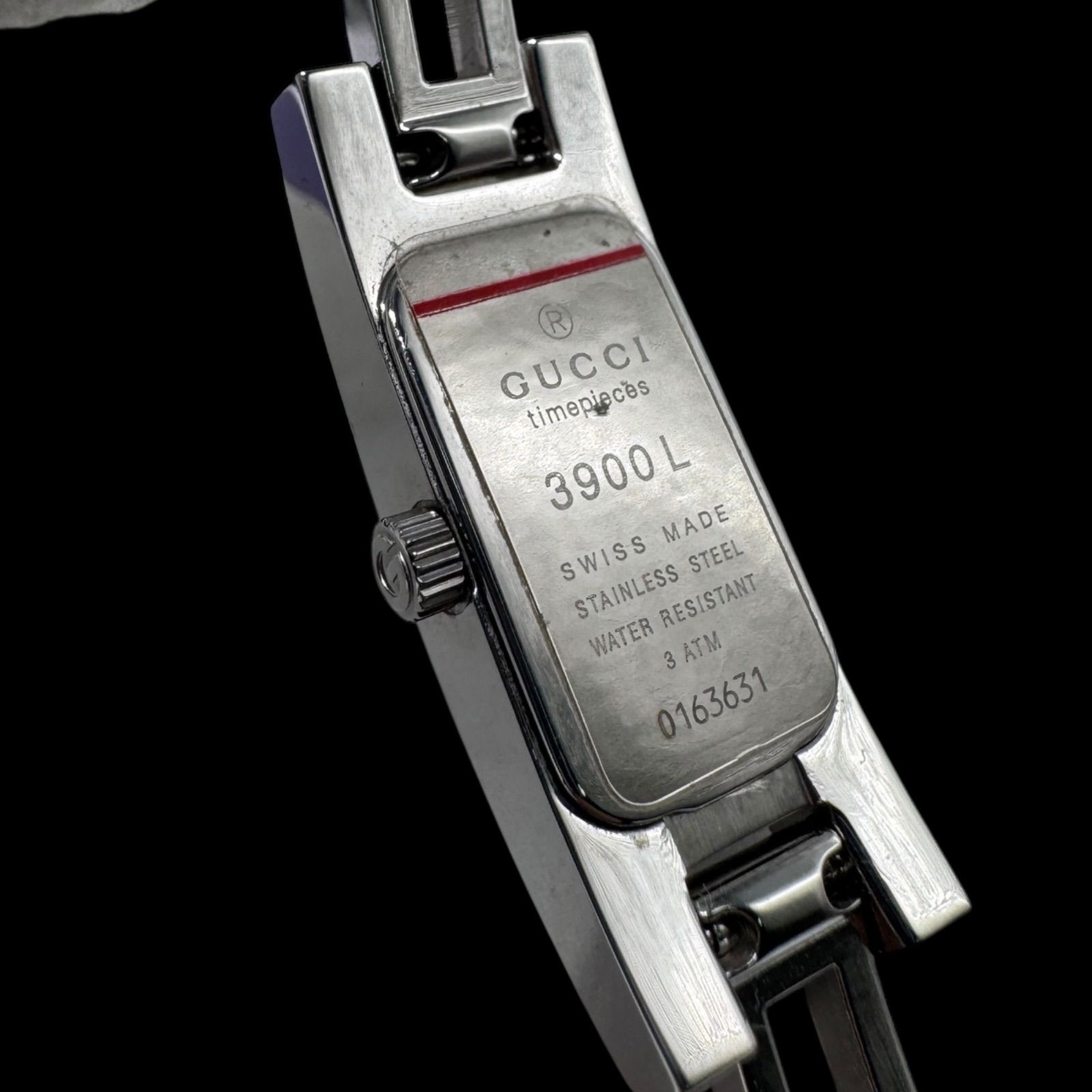 【稼働/新品電池/極美品】GUCCI グッチ ブレスウォッチ 腕時計 3900L 稼働/新品電池/極美品】GUCCI グッチ ブレスウォッチ 腕時計 3900L