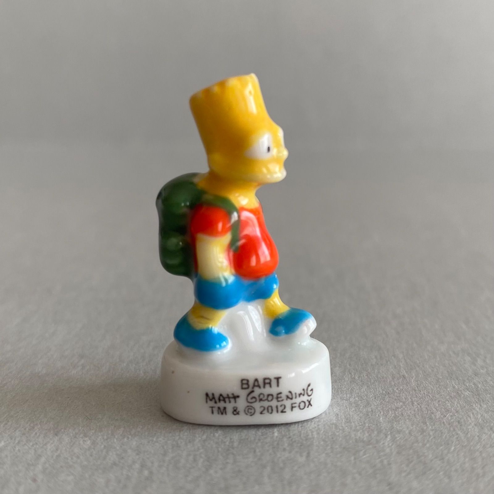 バートのフェーブ／シンプソンズ／フランス雑貨／陶器ミニチュア