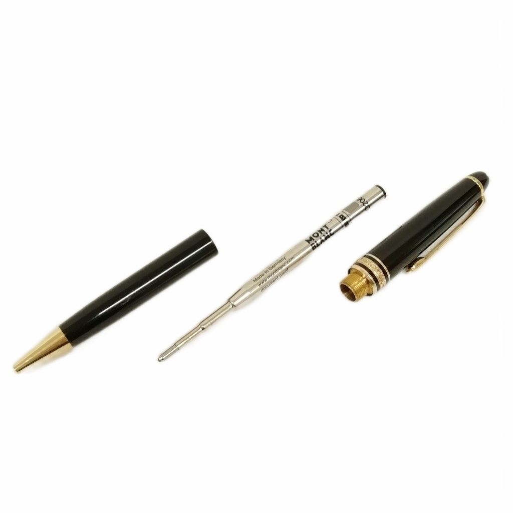 美品✨モンブラン　マイスターシュテュック　ボールペン　ツイスト式　ブラック 美品✨モンブラン マイスターシュテュック ボールペン ツイスト式