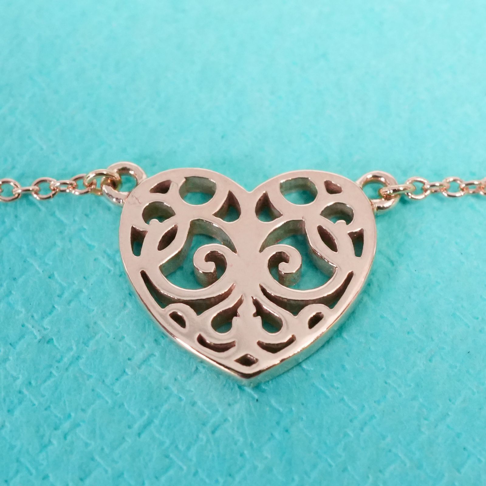 Tiffany エンチャントハート ネックレス ルベドメタル ティファニー 