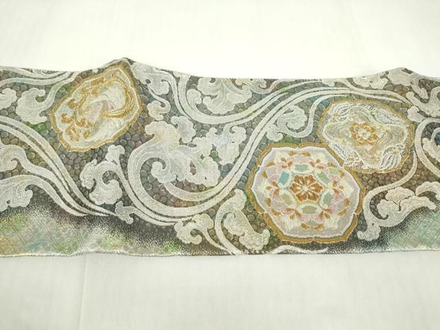 平和屋着物▽つけ帯 道長唐草華文 金銀糸 正絹 逸品 DAAY9908az - メルカリ