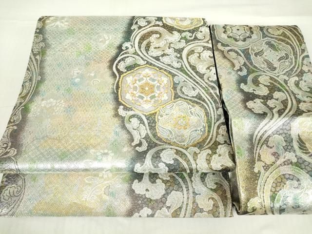 平和屋着物▽つけ帯 道長唐草華文 金銀糸 正絹 逸品 DAAY9908az - メルカリ