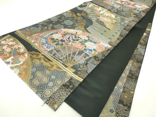 専用 V58 ●菱屋六右エ門 高級 正絹 片面全通リバーシブル 袋帯 十二支 専用 V58 ○菱屋六右エ門 高級 正絹 片面全通リバーシブル 袋帯 十二支