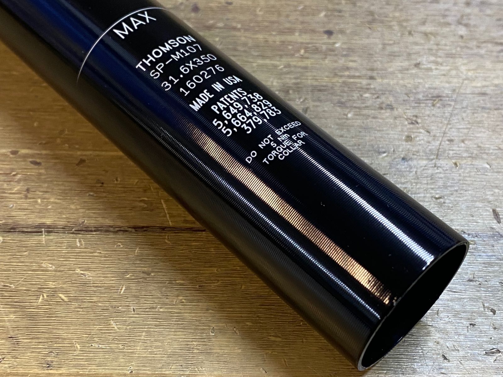 THOMSON 「トムソン」 MASTERPIECE φ31.6 × 350mm 【公式通販】