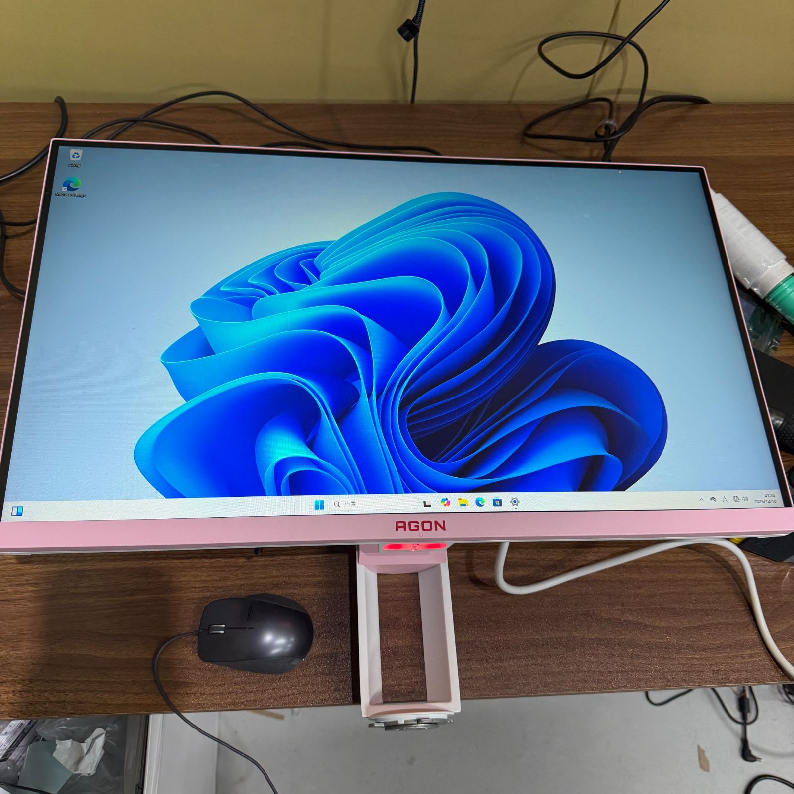ディスプレイ・モニター 【一週間保証】【スタンド無し】AOC AGON