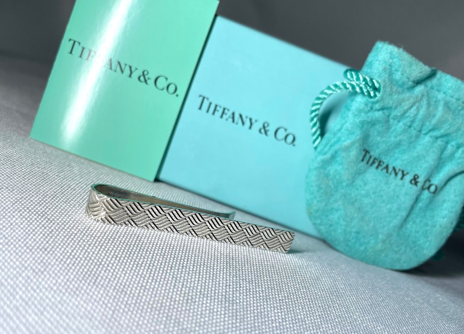 TIFFANY ティファニー チェックライン ヴィンテージ スターリング
