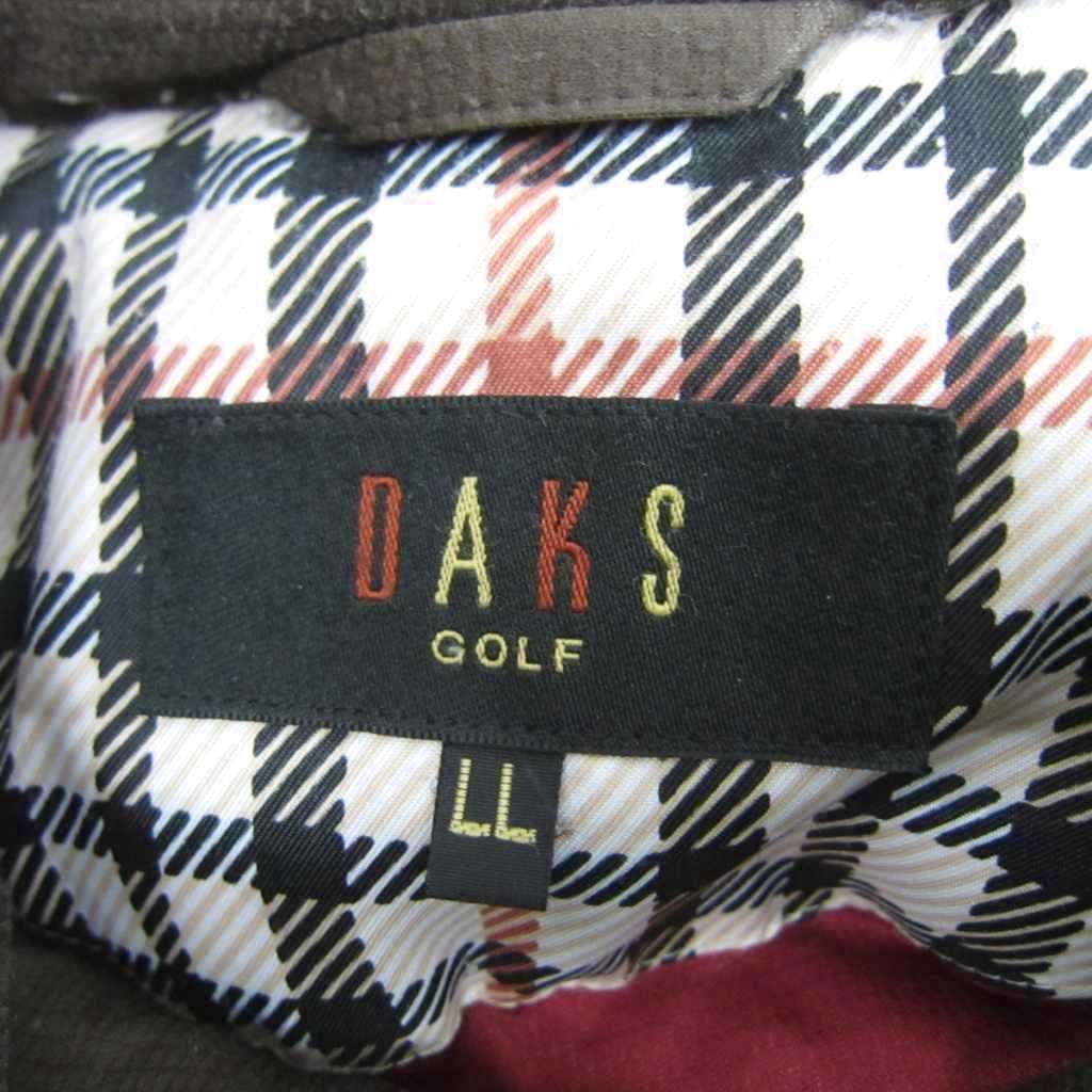 ダックス DAKS ブルゾンジャケット ミドル丈 ジップアップ フード付