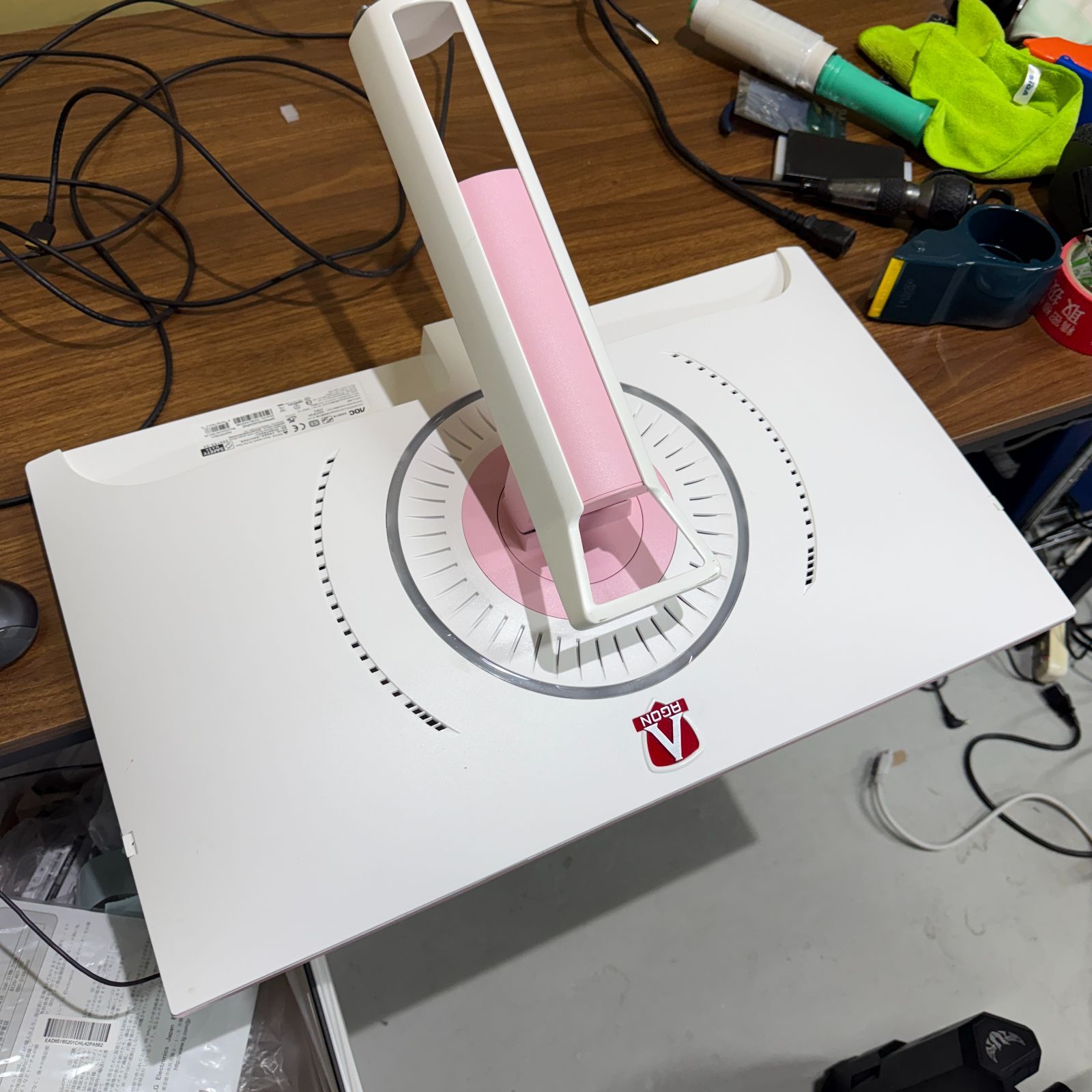 ディスプレイ・モニター 【一週間保証】【スタンド無し】AOC AGON