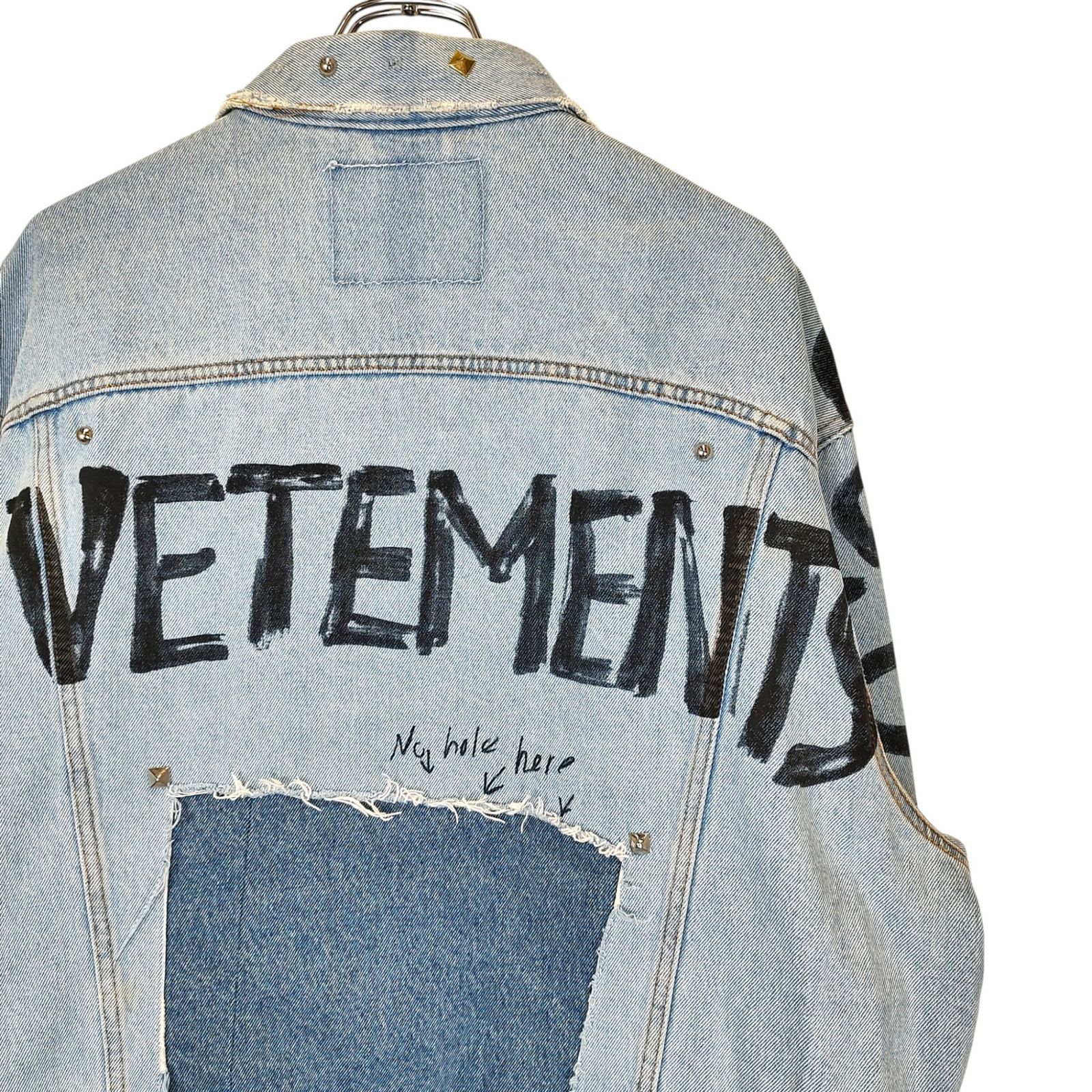 VETEMENTS ヴェトモン 19AW Oversize Denim Jacket オーバーサイズ 