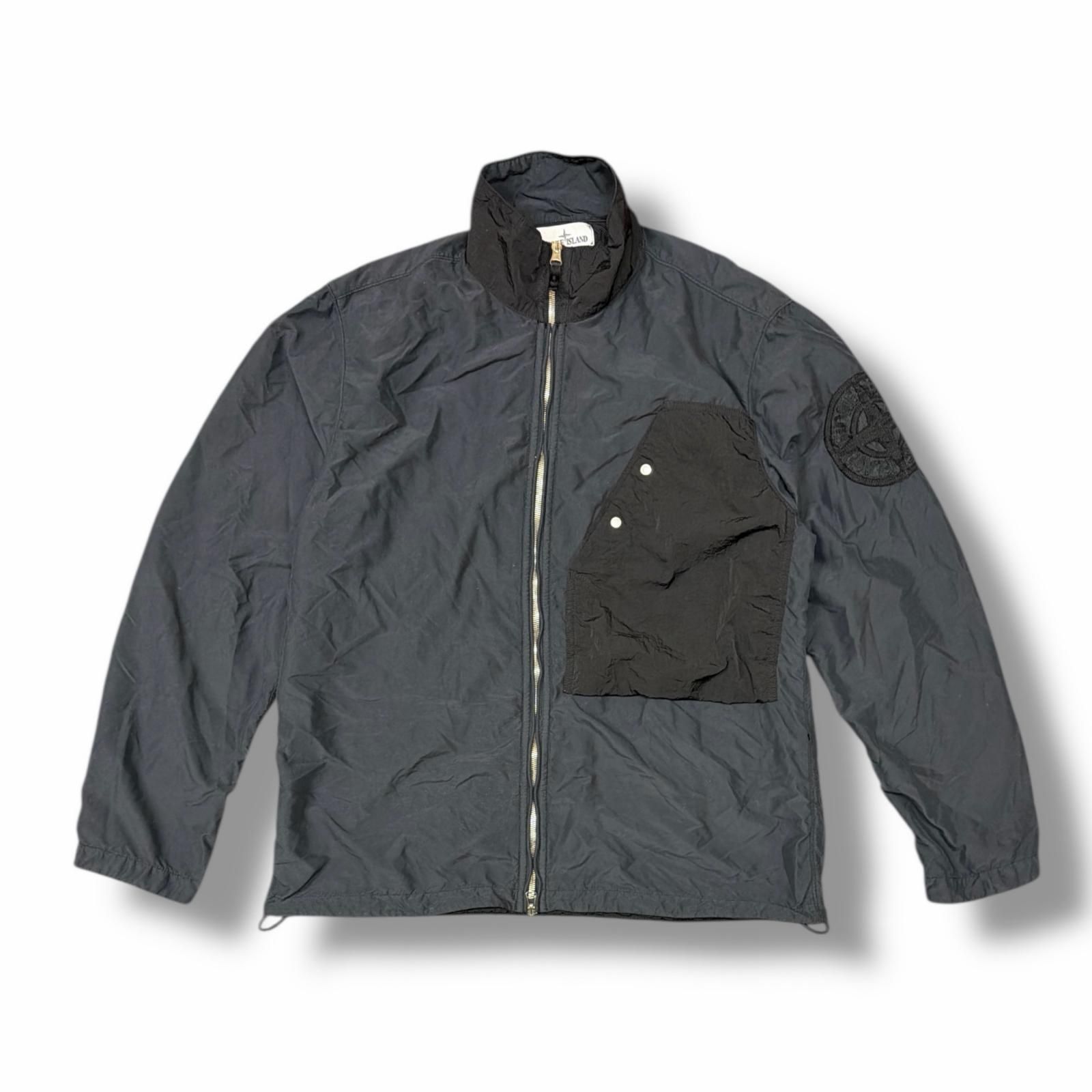 国内正規 STONE ISLAND ジップアップスポーツジャケット ナイロン