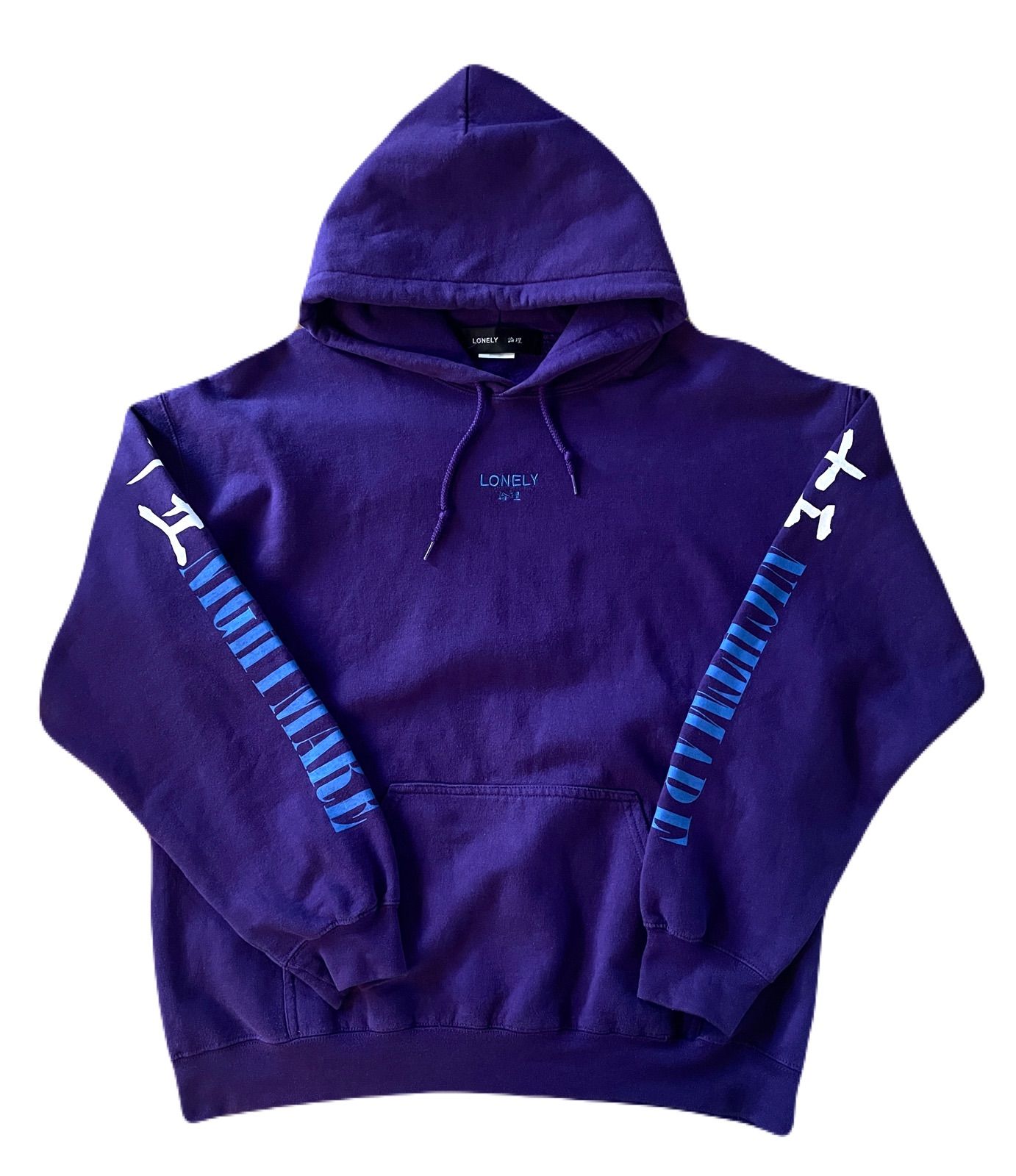 論理 LONELY ロンリー NIGHTMARE HOODIE パーカー 尾崎豊 15の夜 