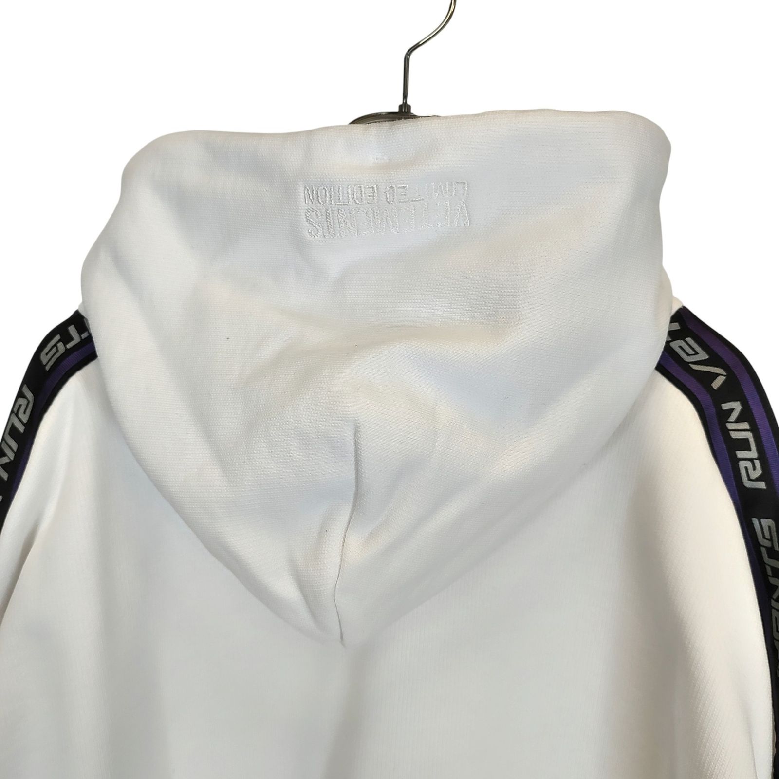 VETEMENTS ヴェトモン 21AW Logo Tape Hoodie ロゴ テープ プル 