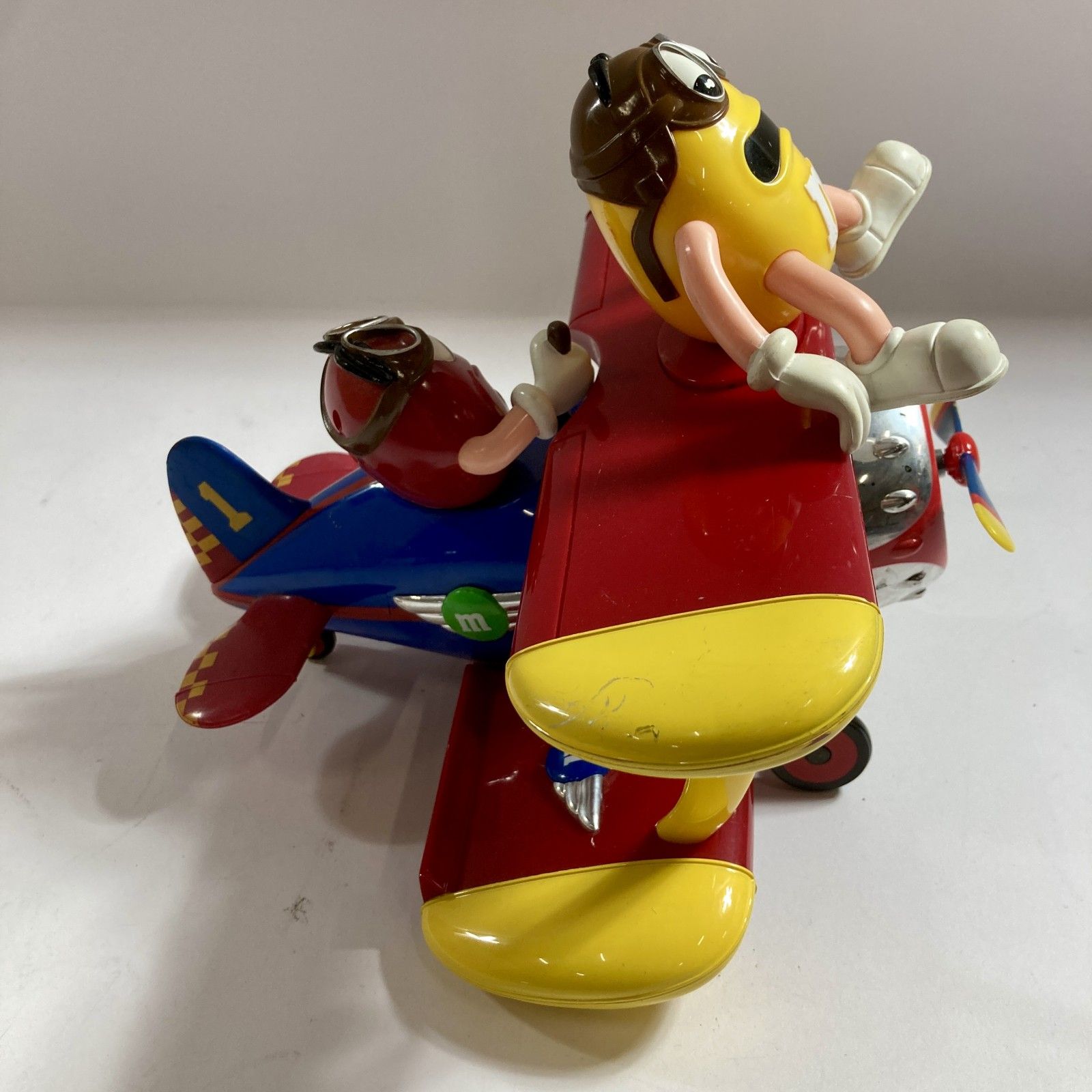 ☆ 希少 M&M's エムアンドエムズ 飛行機 チョコレート ディスペンサー