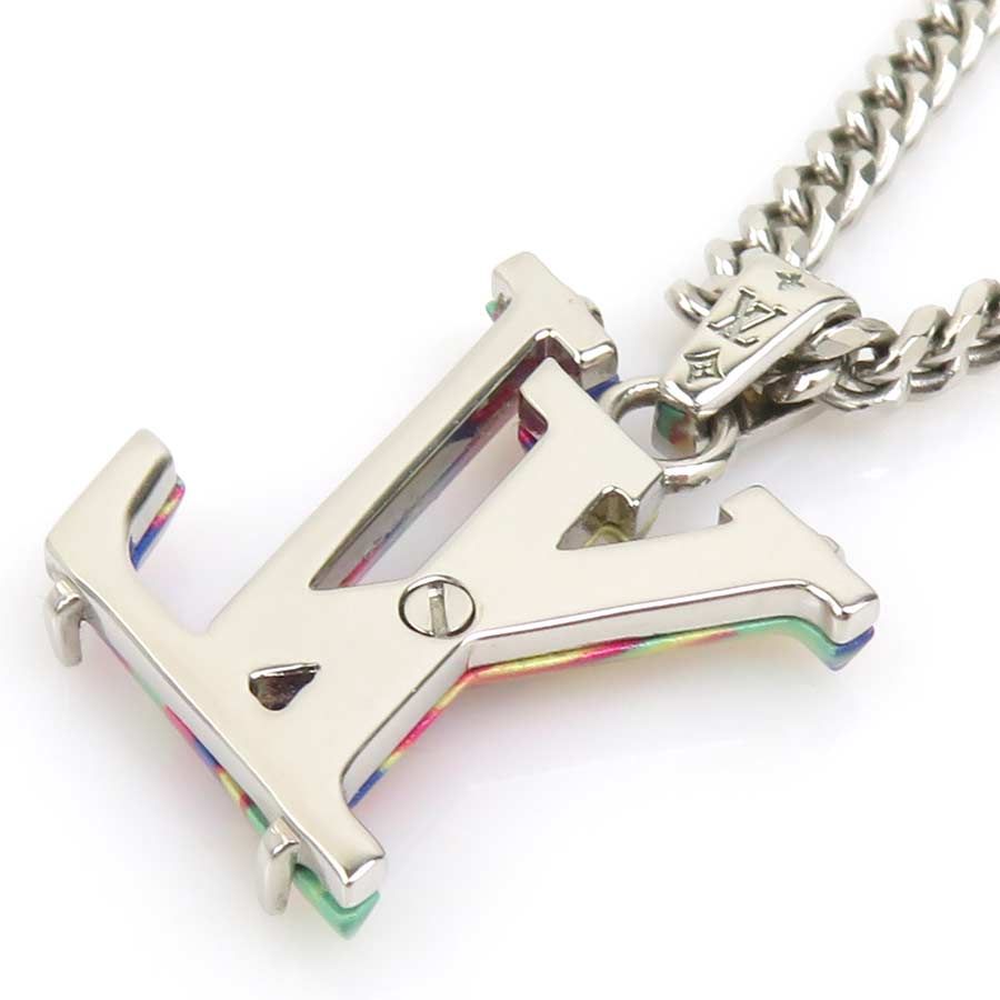 ルイ ヴィトン LOUIS VUITTON ネックレス コリエ LVサイケデリック