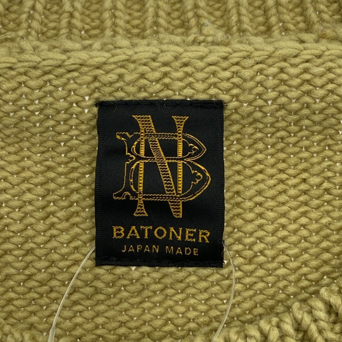 BATONER バトナー SIGNATURE CREW NECK シグネイチャークルーネック 