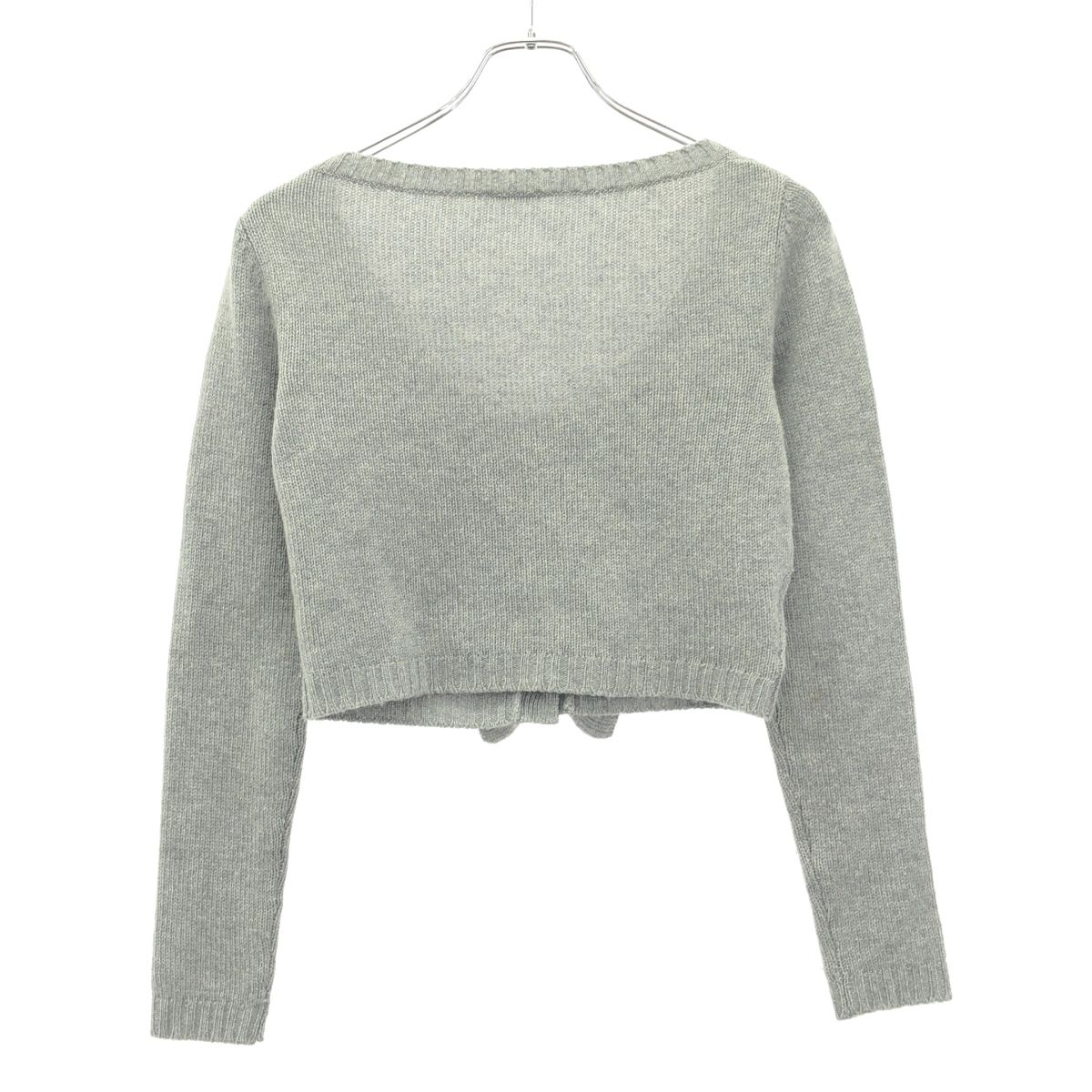 miu miu ミュウミュウ クロップドカシミヤニットトップス MMF258 