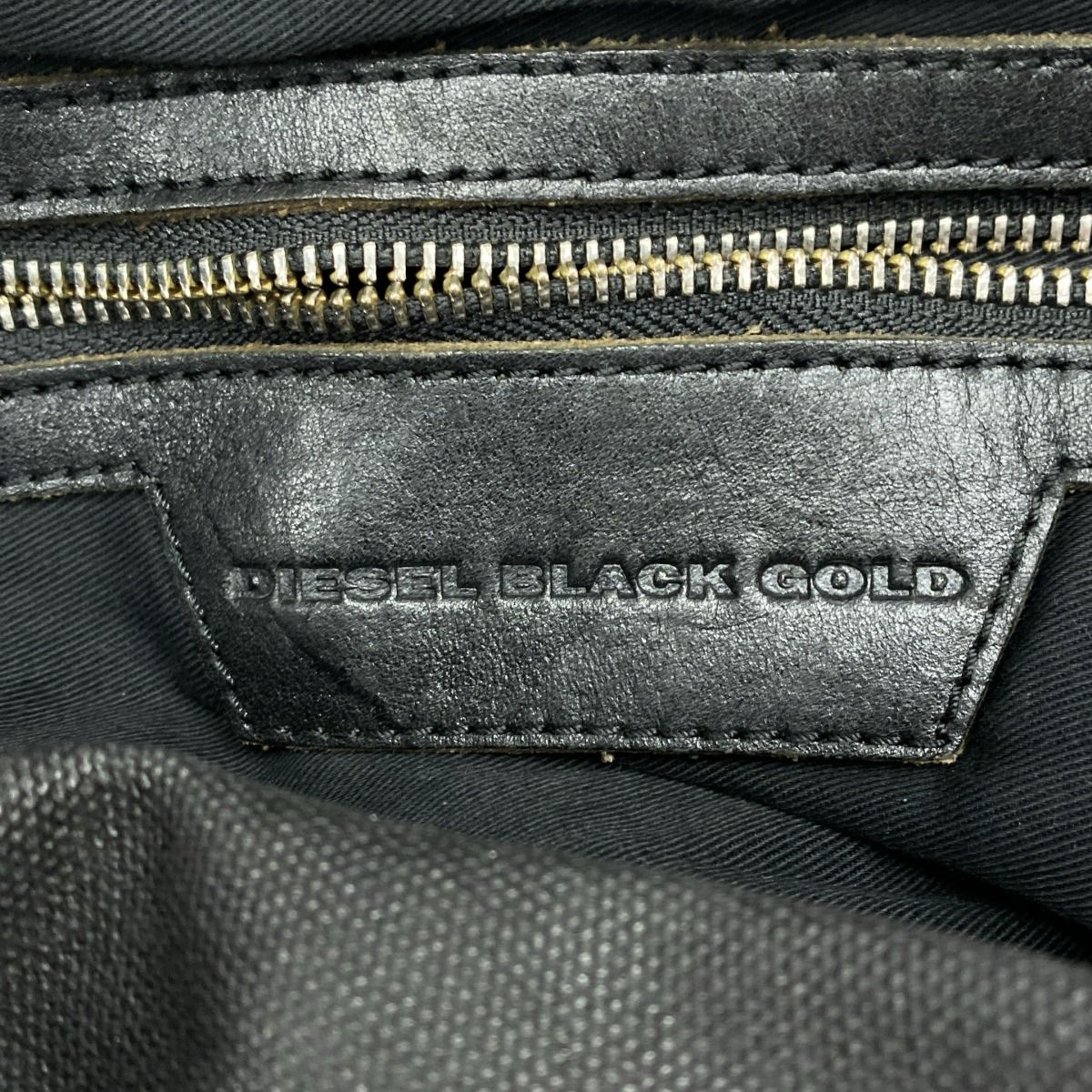 DIESEL BLACK GOLD ディーゼル ブラックゴールド コーティングレザー