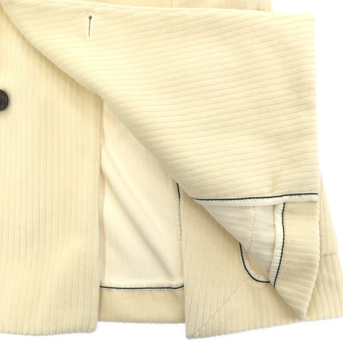 CIRCOLO 1901 コーデュロイ テーラードジャケット 46 ベージュ CIRCOLO 1901 コーデュロイ テーラードジャケット 46 ベージュ