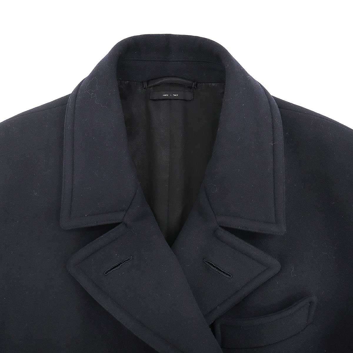 TOM FORD トム フォード ウールカシミヤ メルトンコート BYC48 TFO717