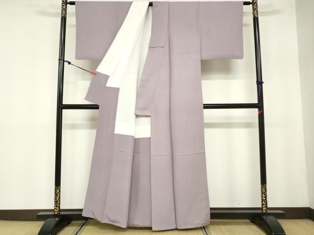 平和屋着物□上質な色無地 霞地紋 薄鼠色 正絹 逸品 DABA3327qa - メルカリ