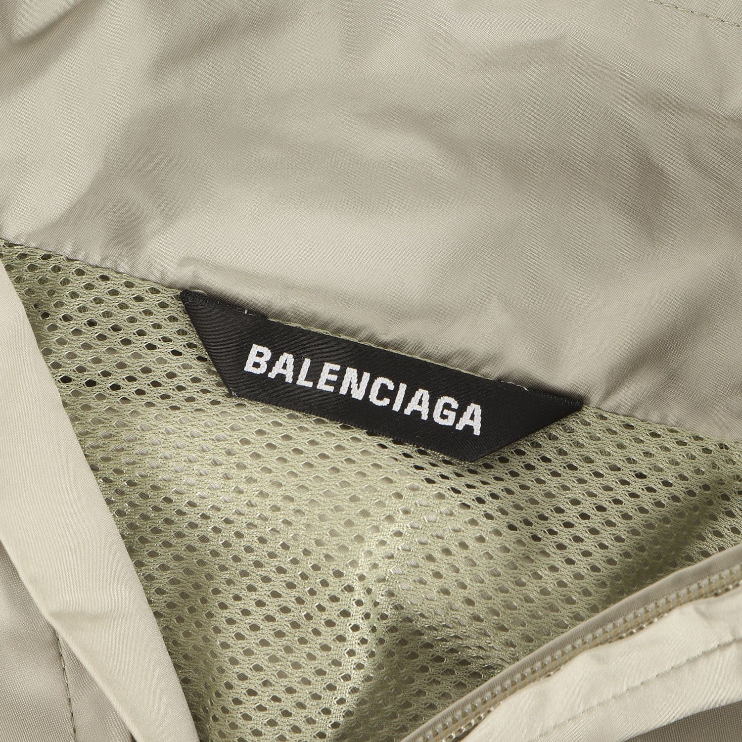 BALENCIAGA バレンシアガ ジャケット ベージュ サイズ:42 ~| Bロゴ刺繍