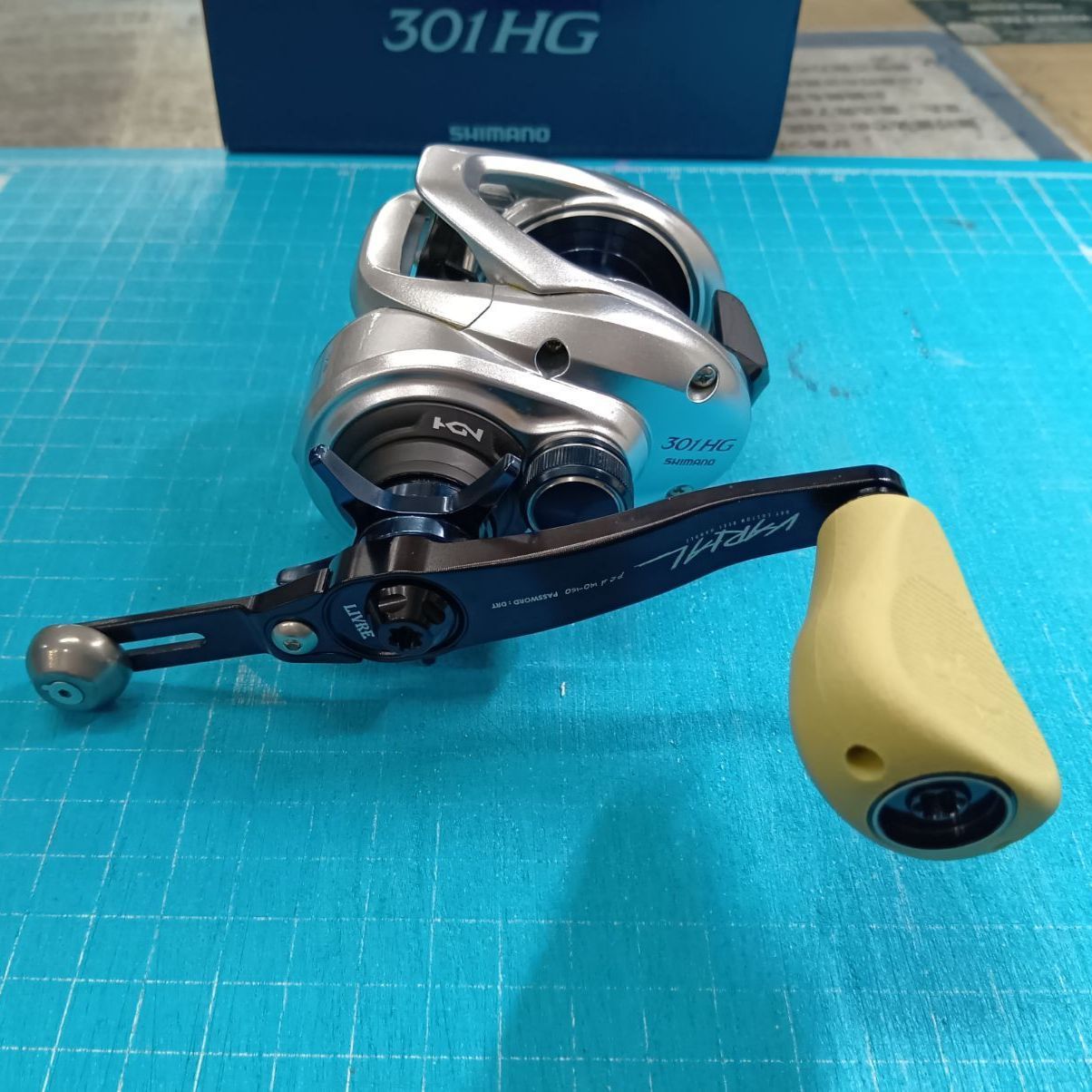 大宮宮原店 併売】USシマノ トランクス301HG バリアルハンドルP.C.D140