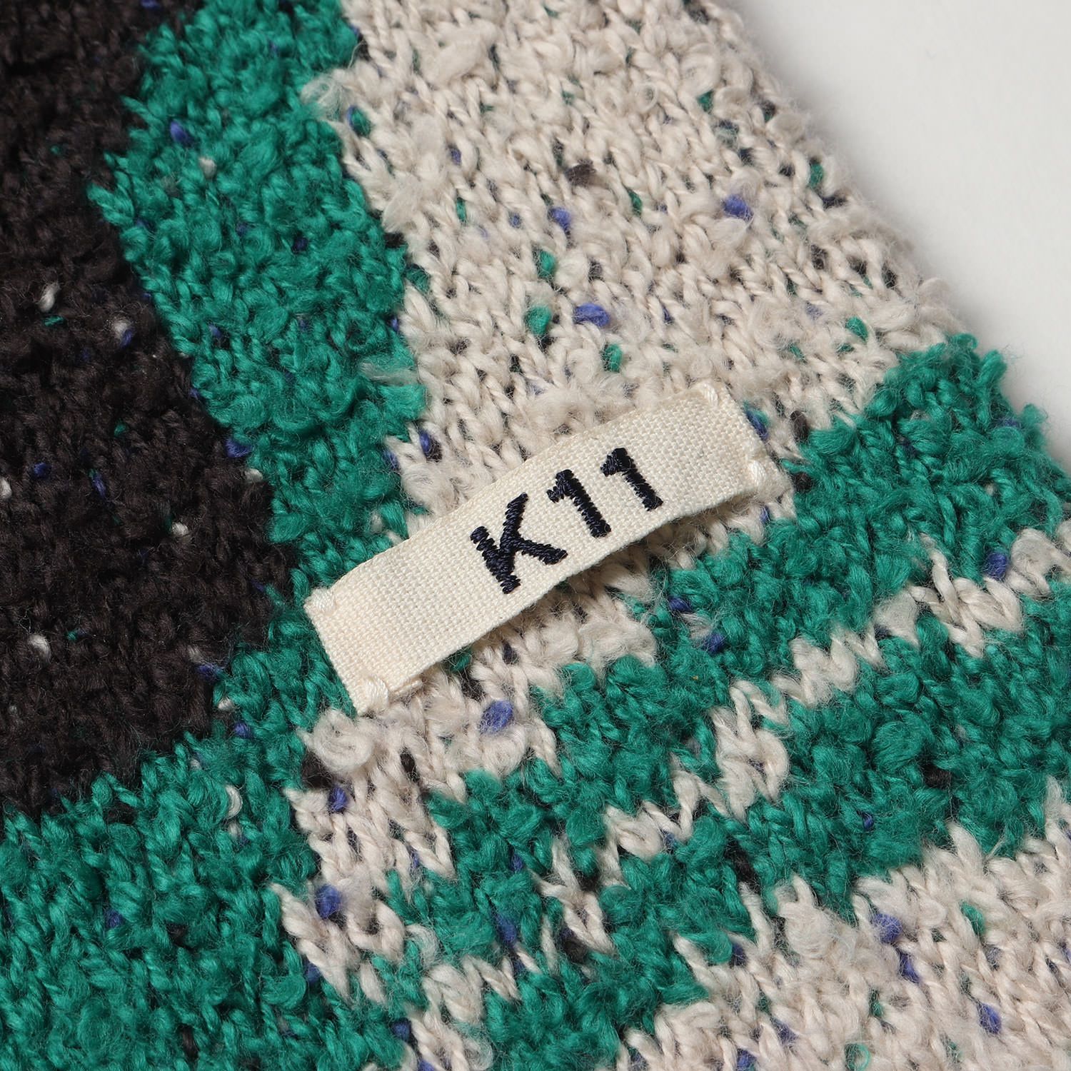 KHOKI コッキ マフラー | 24AW ジャンクアート ニット マフラー