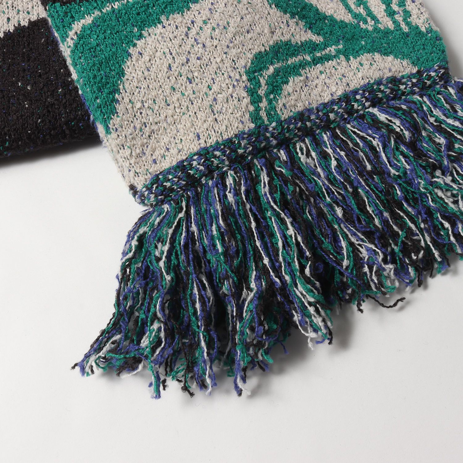 KHOKI コッキ マフラー | 24AW ジャンクアート ニット マフラー