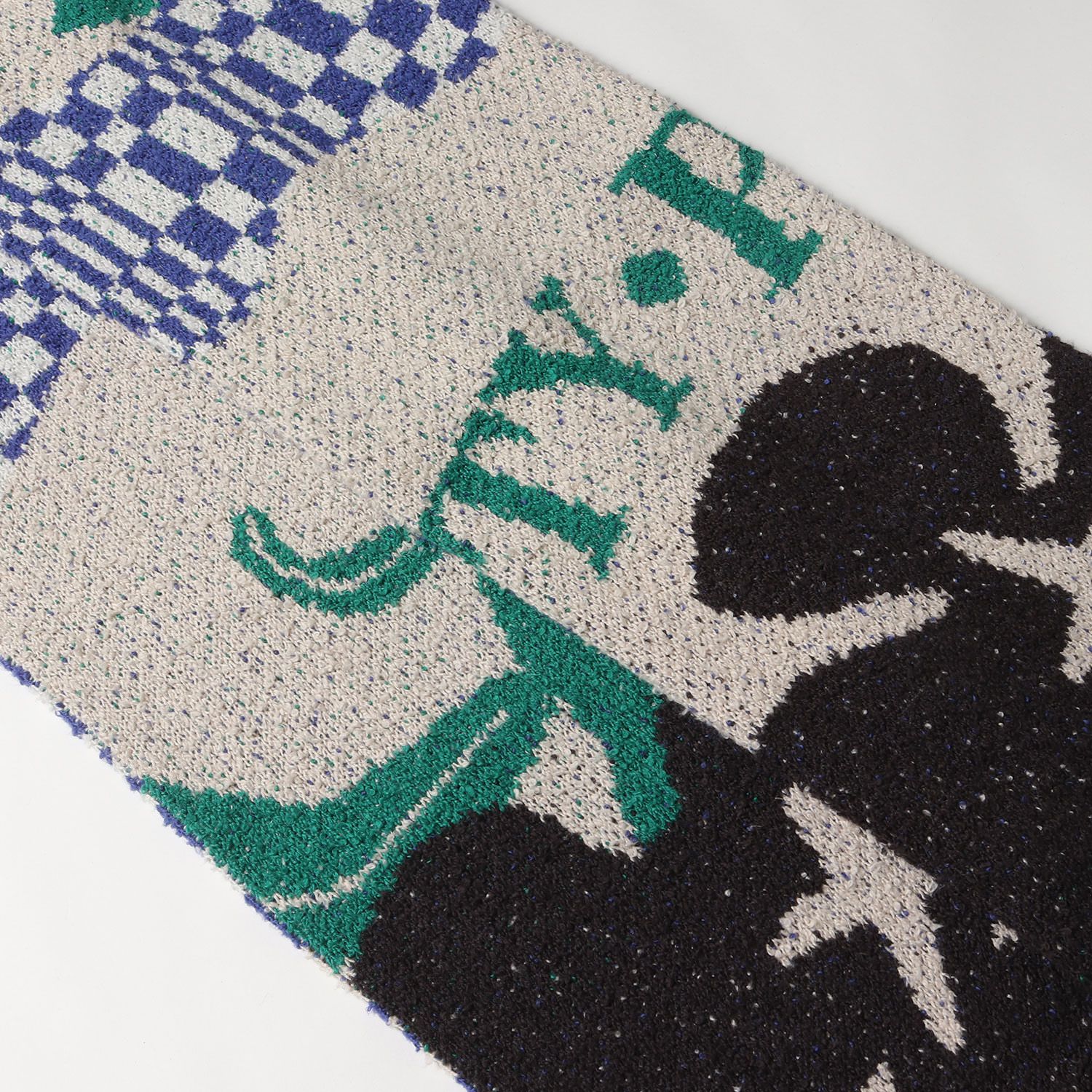 KHOKI コッキ マフラー | 24AW ジャンクアート ニット マフラー