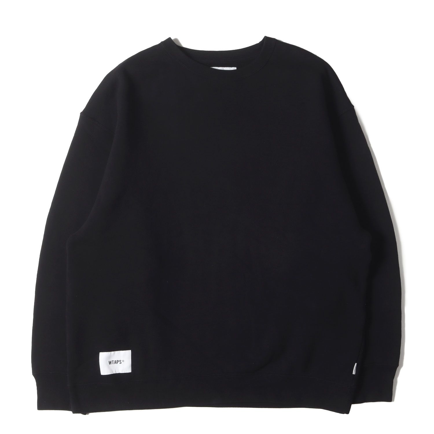 WTAPS ダブルタップス スウェット ブラック 黒 サイズ:L | 22AW ロゴ