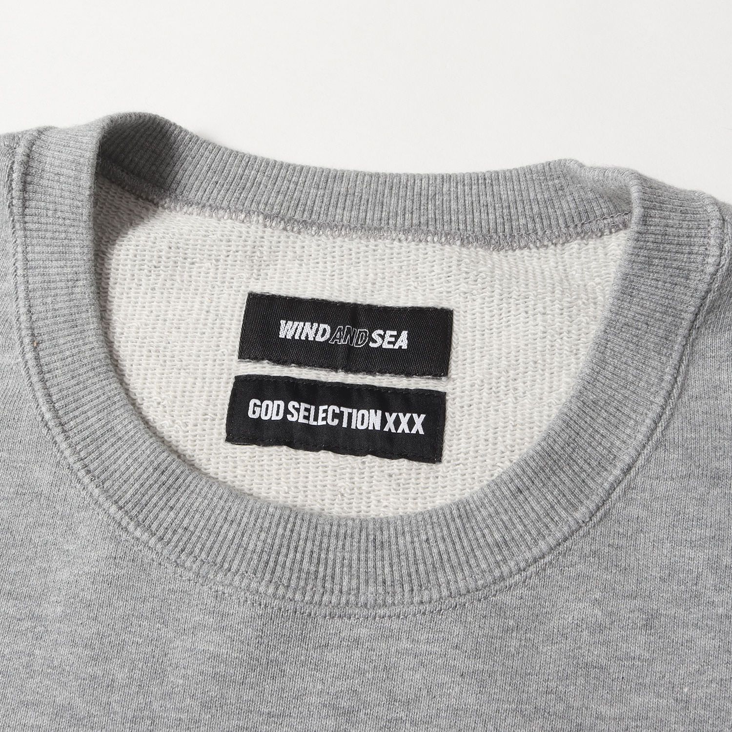 美品】WIND AND SEA ウィンダンシー スウェット グレー サイズ:L