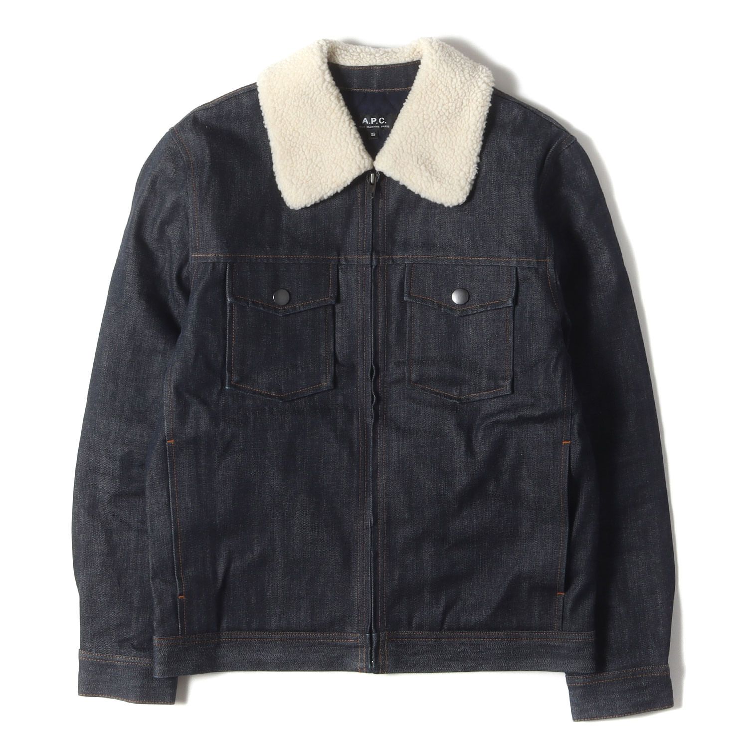 M*o様 【新品・未使用】A.P.C ボアデッキジャケット　サイズS Tommy ジャケット｜HOMME ｜A.P.C. | アーペーセー日本公式オンライン