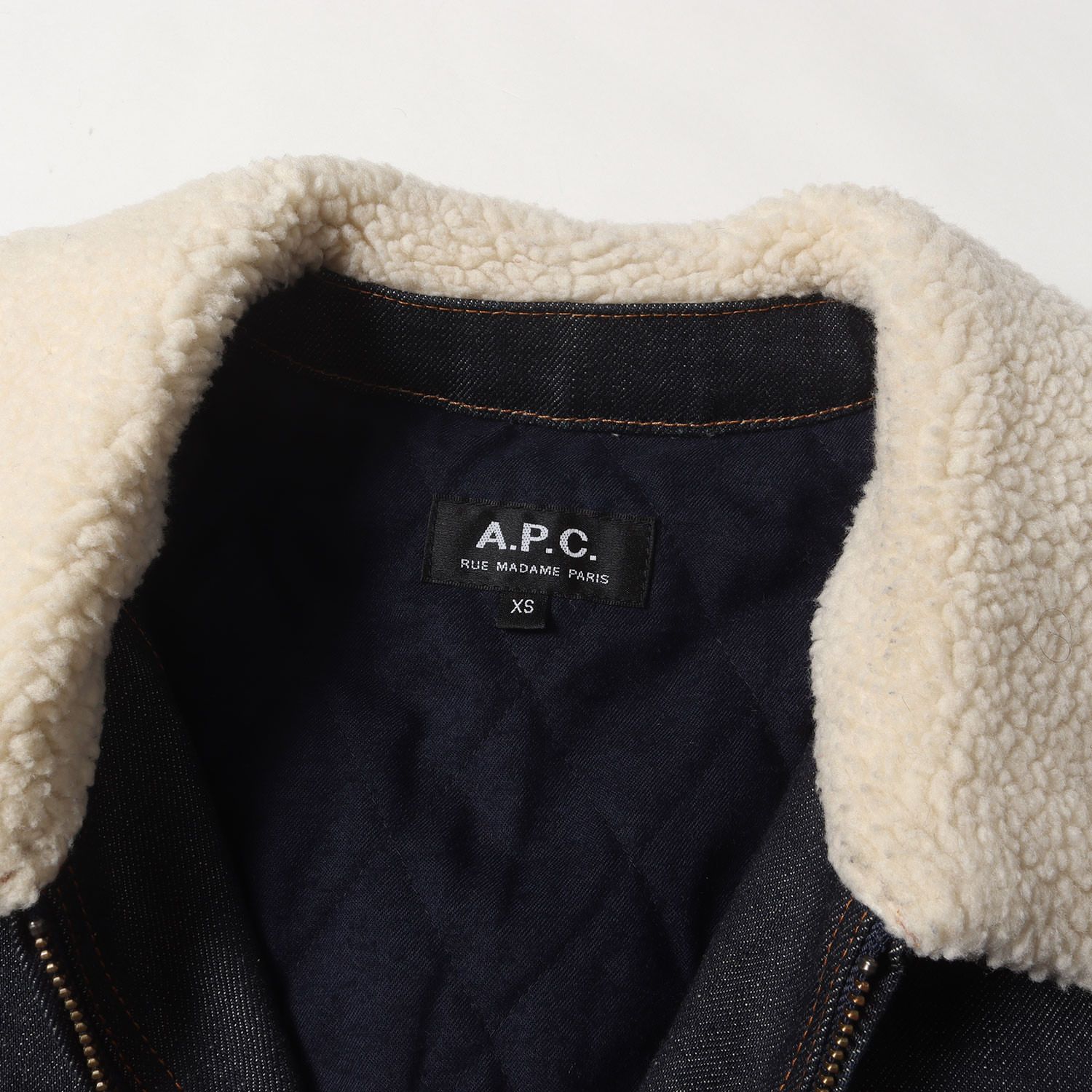 美品】A.P.C. アーペーセー ジャケット インディゴ サイズ:XS 