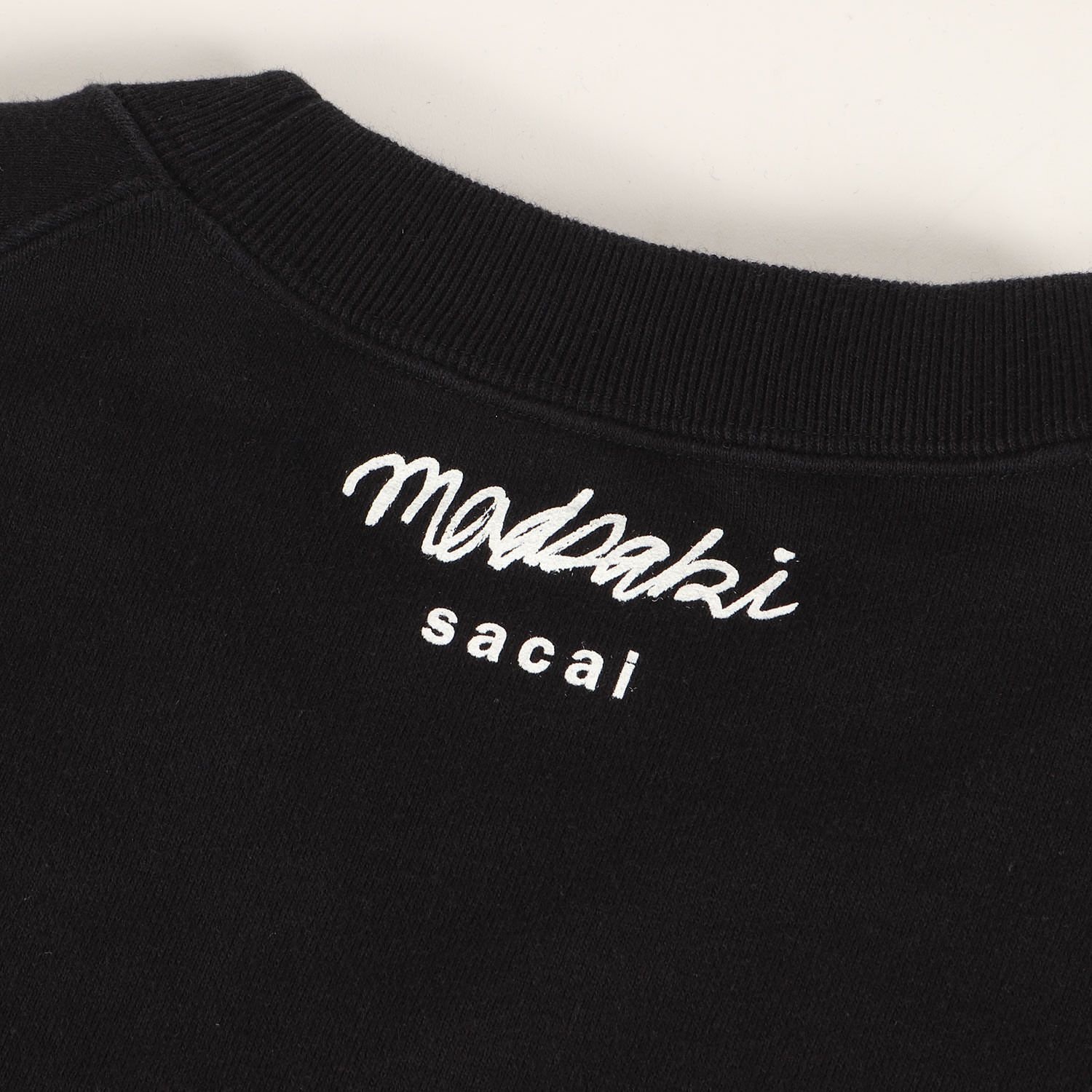 Sacai サカイ スウェット ブラック 黒 サイズ:3 | 22AW MADSAKI