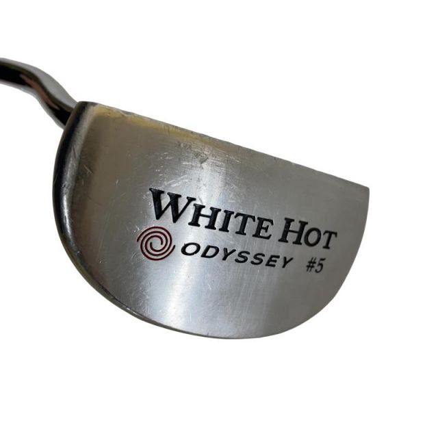 激レア 未使用 オデッセイ ホワイトスチール #5 レフトハンド 34インチ オデッセイ ホワイトホット #5 センターシャフト 2ドット 極美品 超激