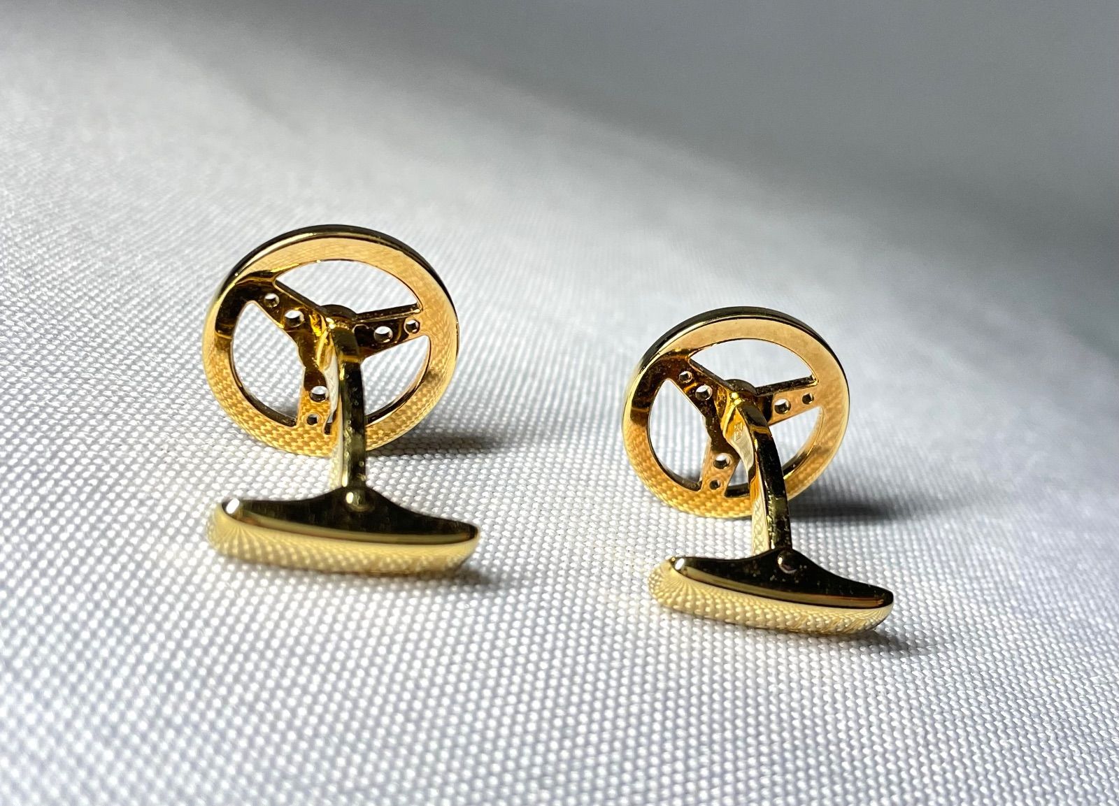 美品 希少 dunhill ダンヒル フェラーリホイールデザイン dロゴ