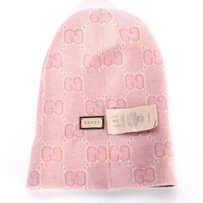 GUCCI グッチ リバーシブル GG ウール ニット帽 732261 3GAKE 1272