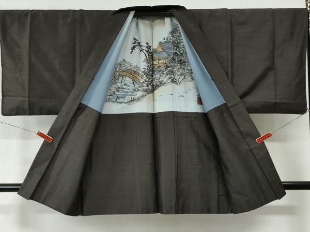 品質保証，爆買い 平和屋着物男性 本場大島紬 アンサンブル 80亀甲 総