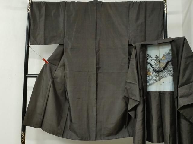 品質保証，爆買い 平和屋着物男性 本場大島紬 アンサンブル 80亀甲 総
