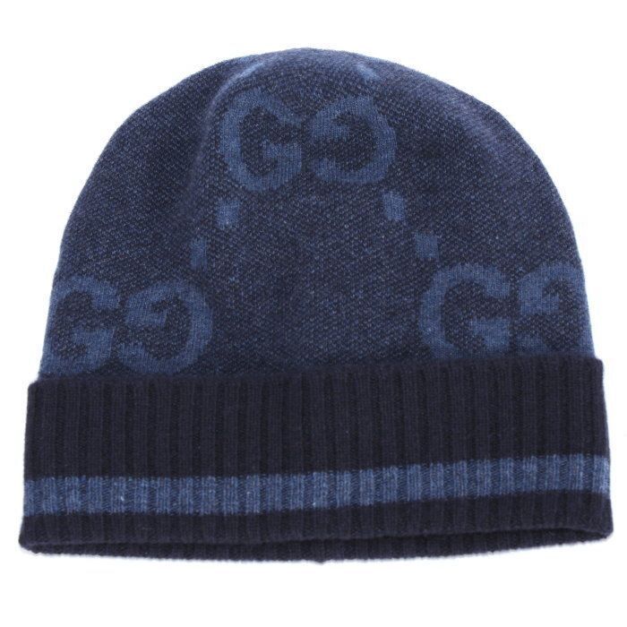 お値下げ!】 GUCCI グッチ GG カシミア ニット帽 676827 4GABX 4469