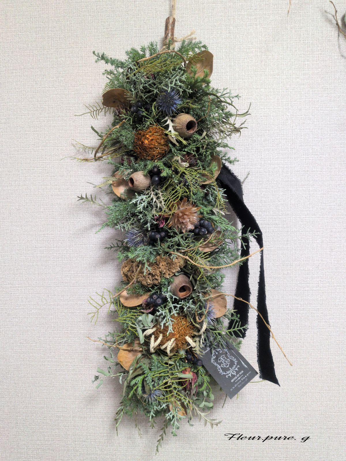 50ｾﾝﾁ✤縦長スワッグ✤横長スワッグ✴ドライフラワー✴ネイティブ