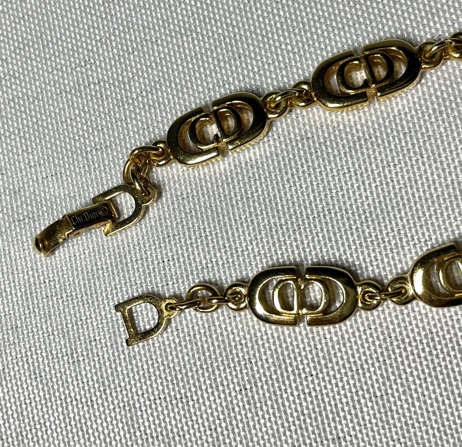 （希少）クリスチャンディオールブレスレット ネックレス セット Christian Dior クリスチャンディオール マルチCDデザイン