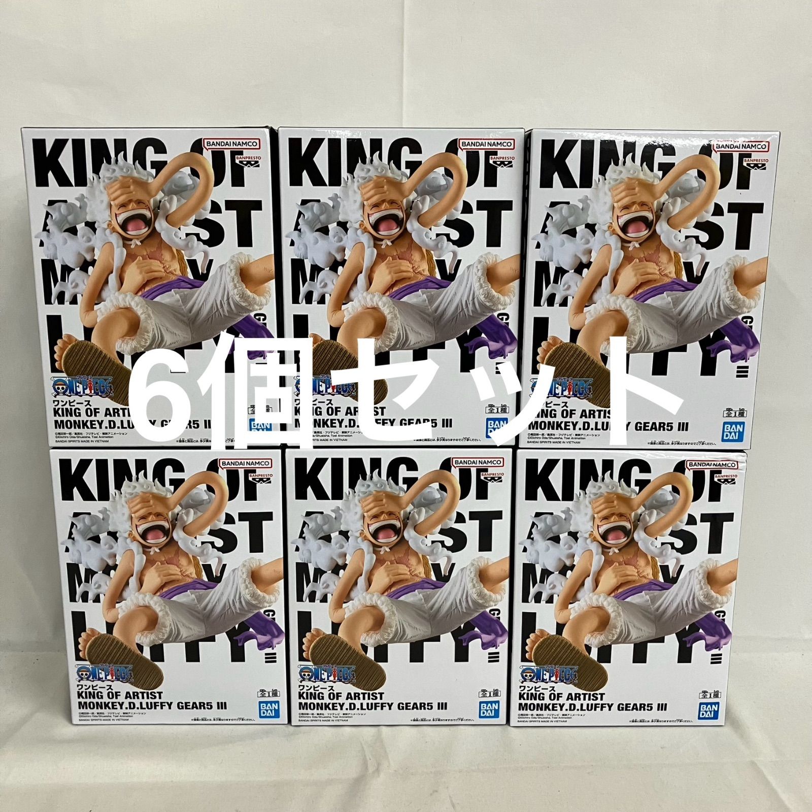 ワンピース　KING OF ARTIST　ルフィ　ボニー　フィギュア25点セット ワンピース KING OF ARTIST ルフィ ボニー フィギュア25点セット