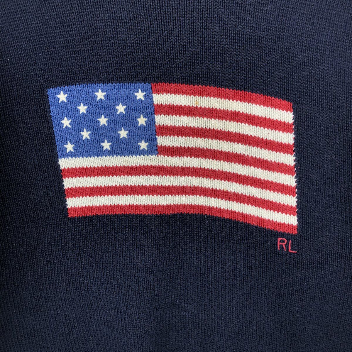 古着 ラルフローレン Ralph Lauren POLO RALPH LAUREN 星条旗柄