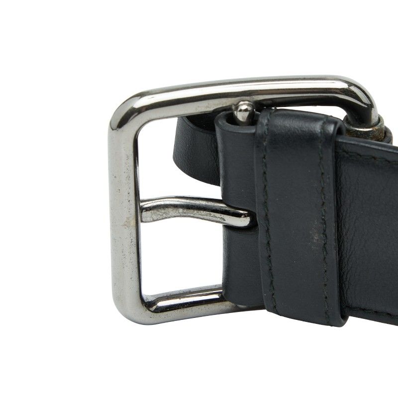 プラダ ベルト サイズ：100/40 ブラック レザー メンズ PRADA【1