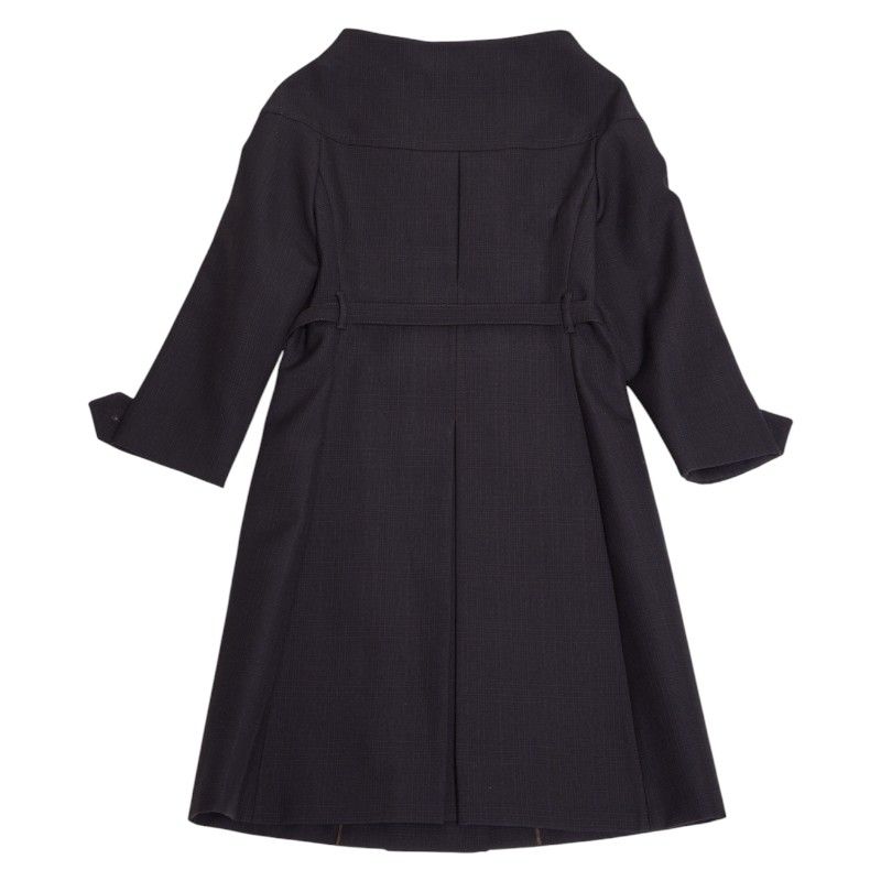 PRADA ブラックウールコート ウールのダッフルコート - Prada - メンズ | WE IN STYLE