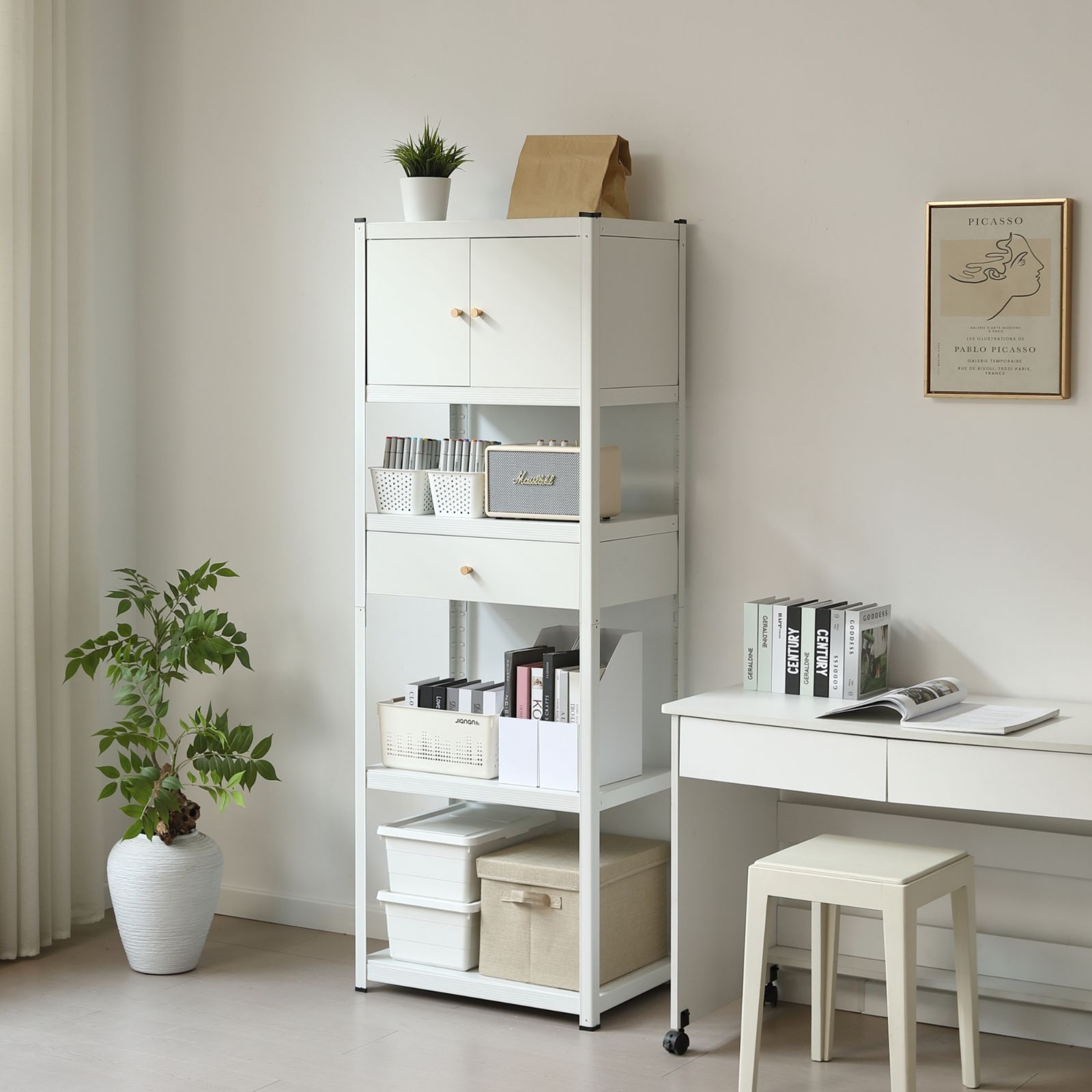 新作発表タイムセール！スチール製可動ラック【タイプ アウトレット A