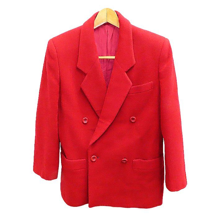 Burberrys 7AR 約 S サイズ相当 ダブルテーラードジャケット FJ090-952