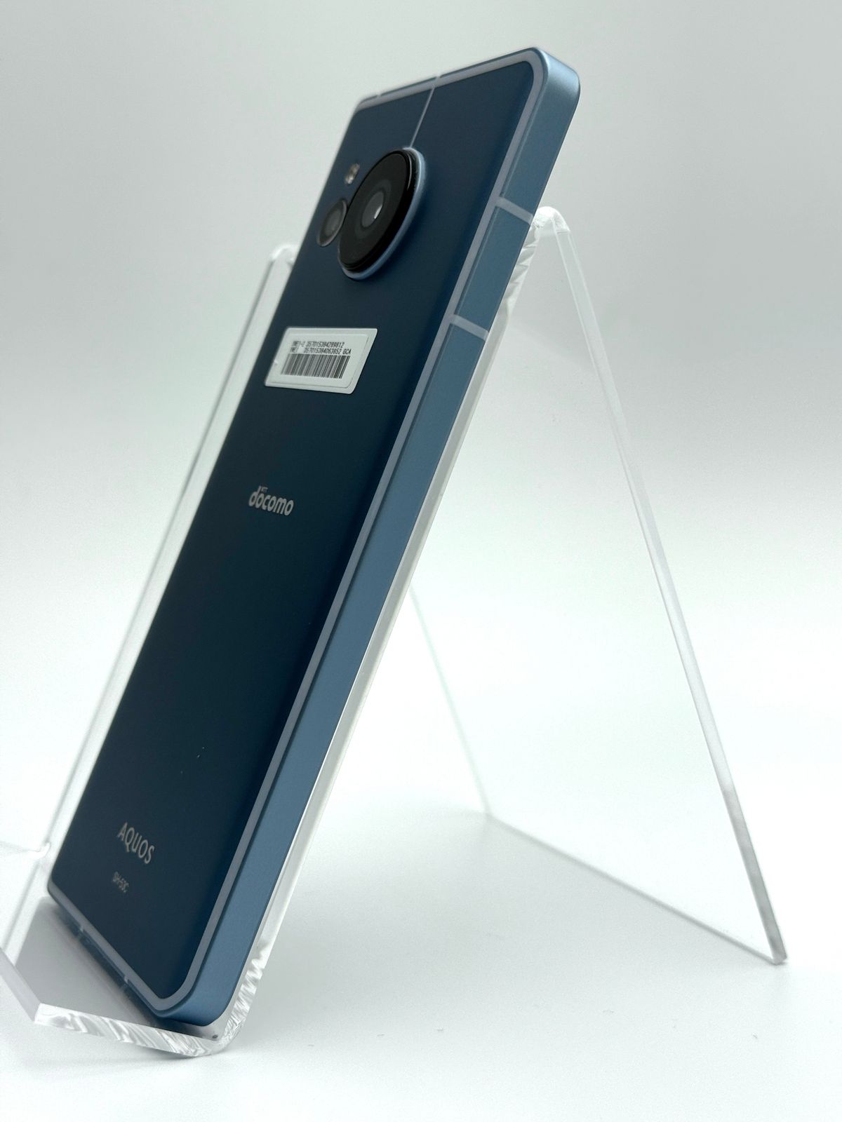 中古A】AQUOS sense7 SH-53C ブルー バッテリー【80％以上】 SIMフリー