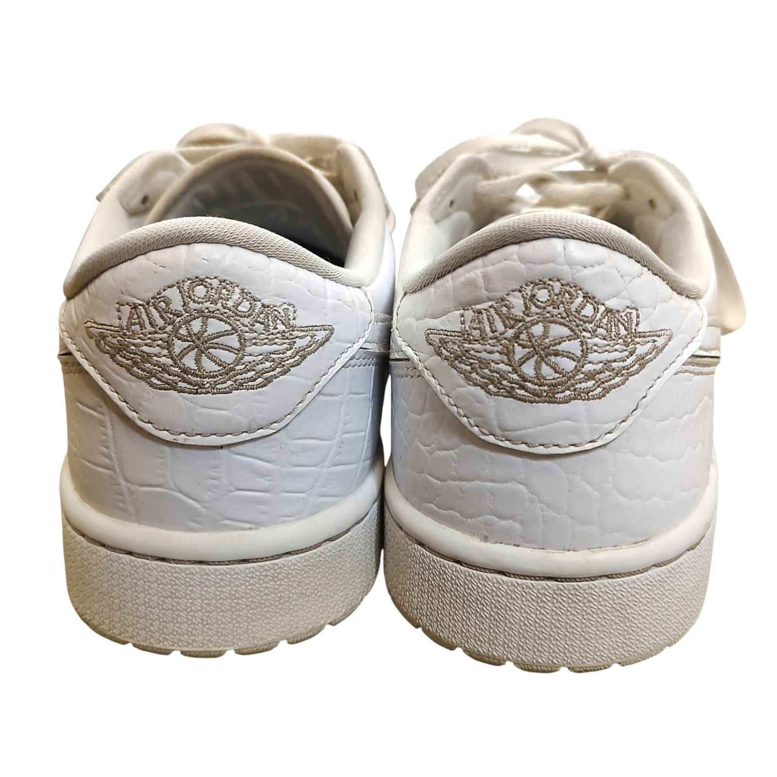 NIKE ナイキ Air Jordan 1 Low Golf White Crocodile Skin エア